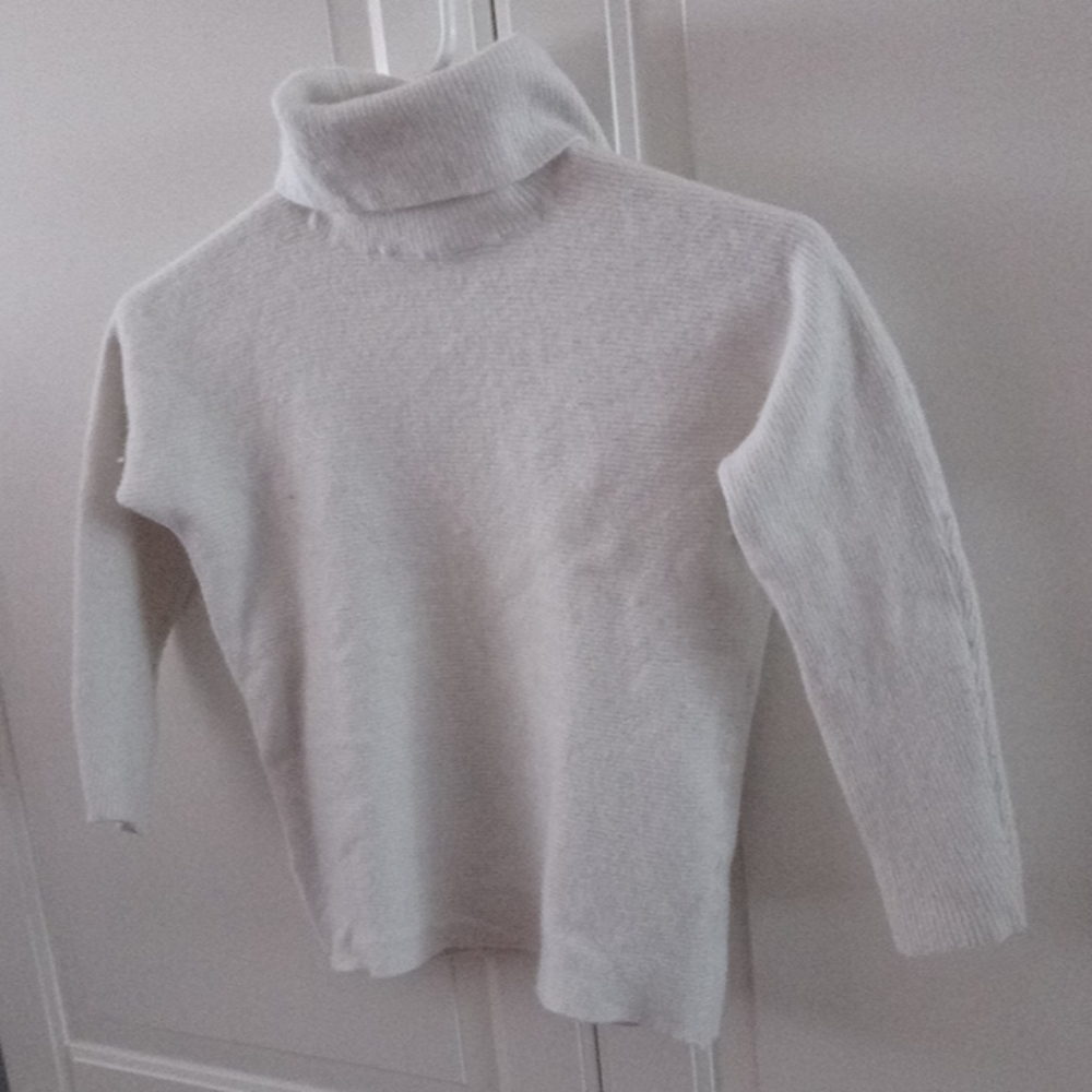 White turtleneck